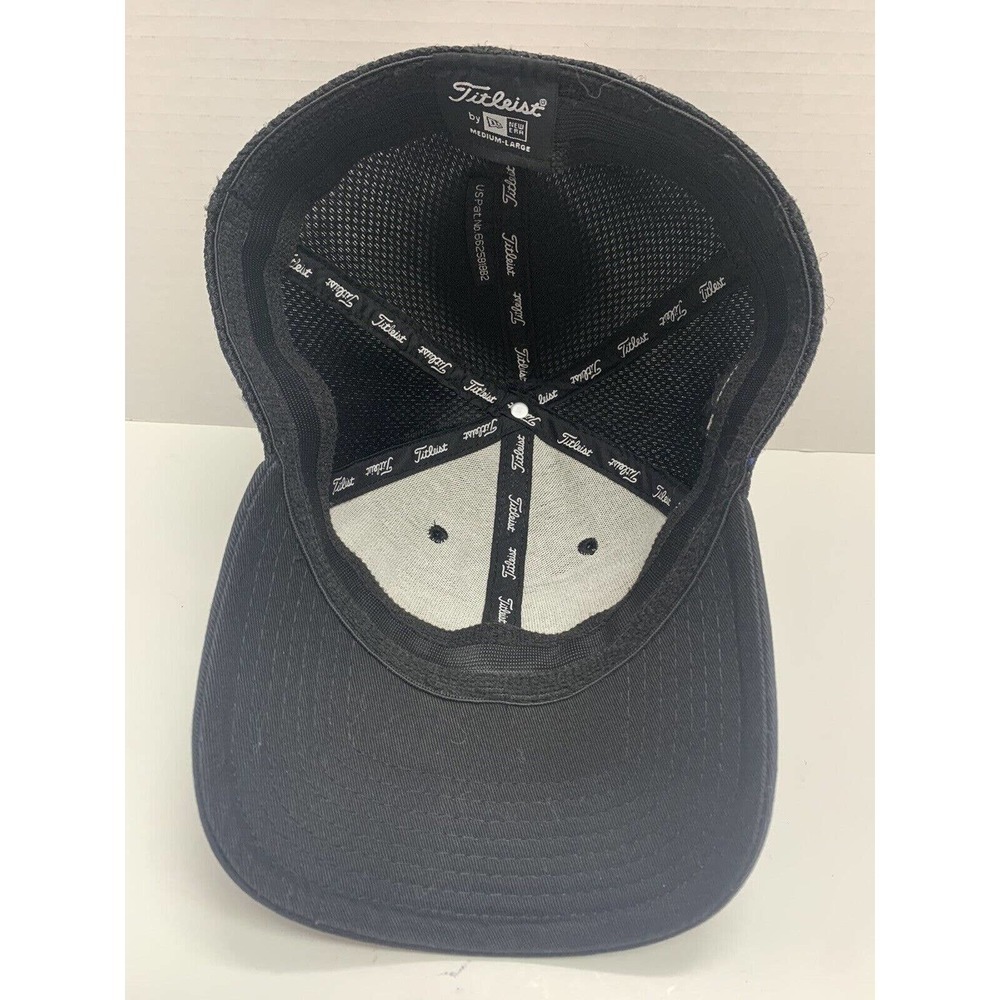 Titleist Foot Joy by New Era Men’s Pro V 1 Golf Cap Hat Black Medium/Large - Picture 8 of 8